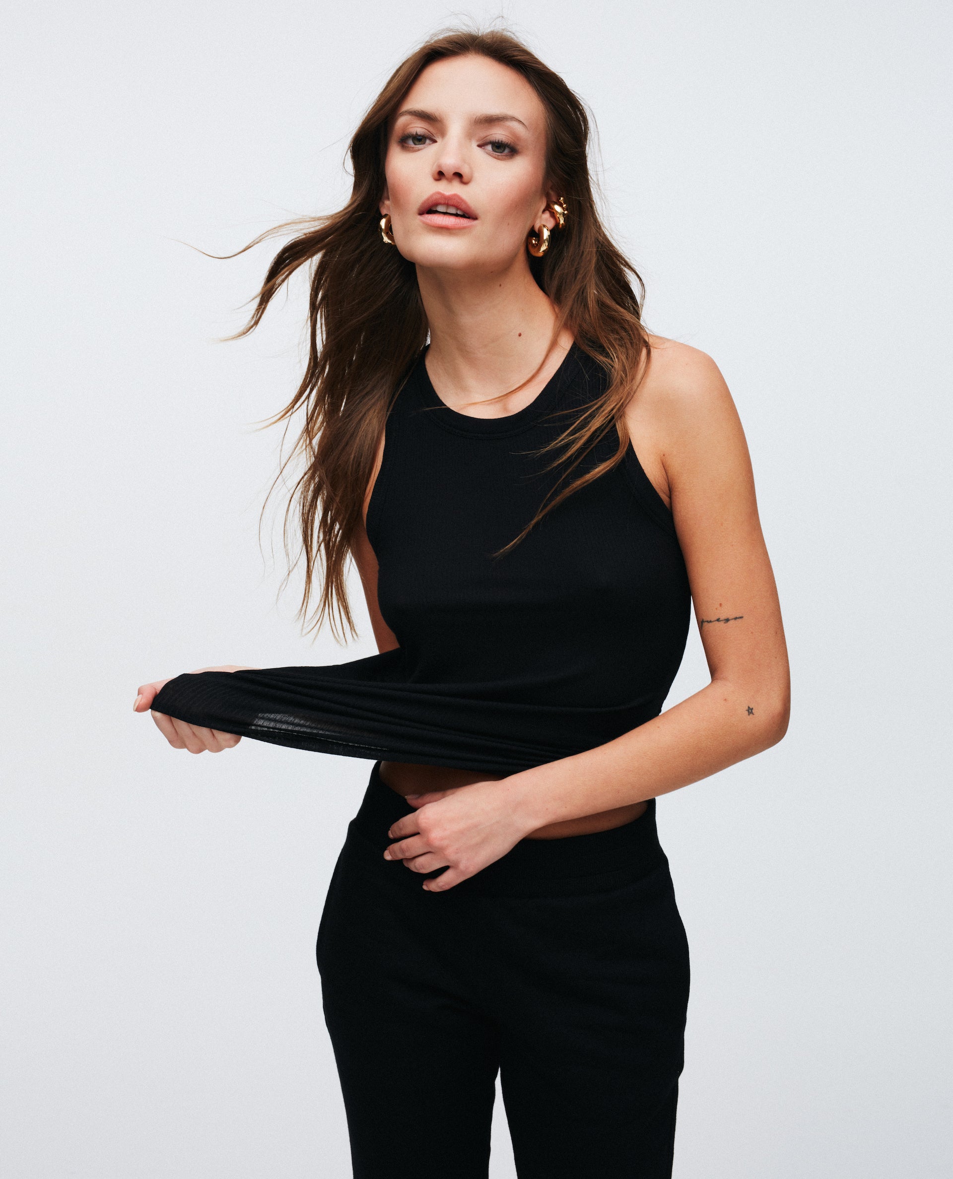 Earhart Tank Black
