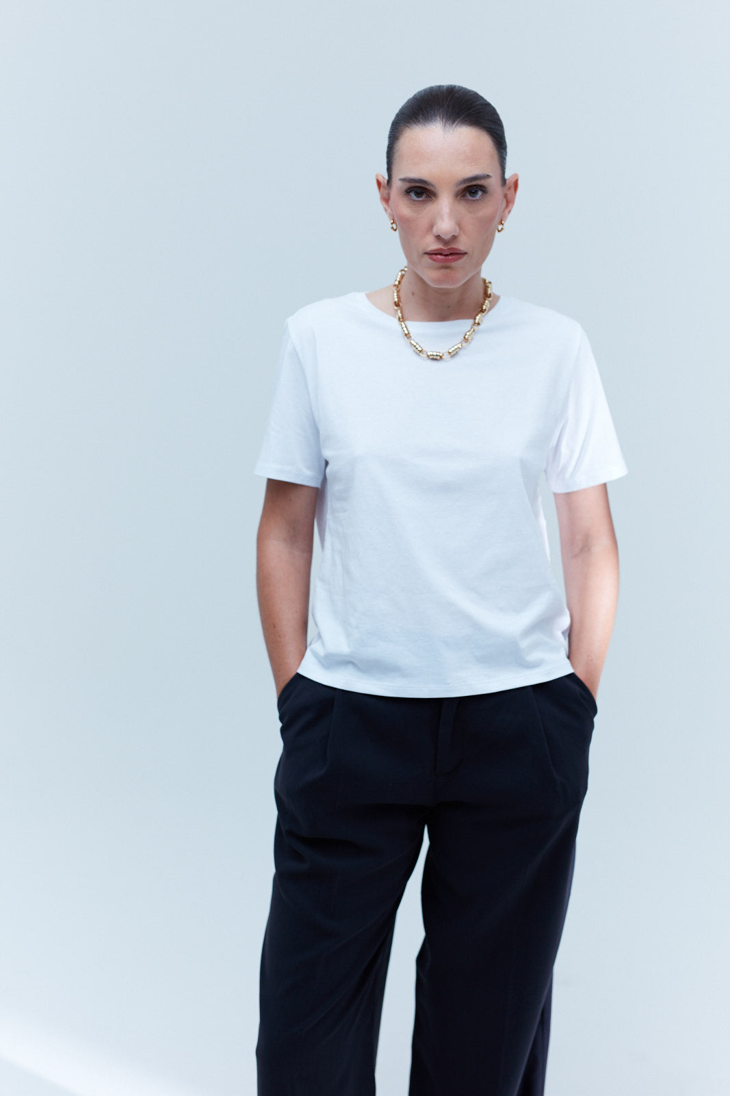 Boxy Tee White
