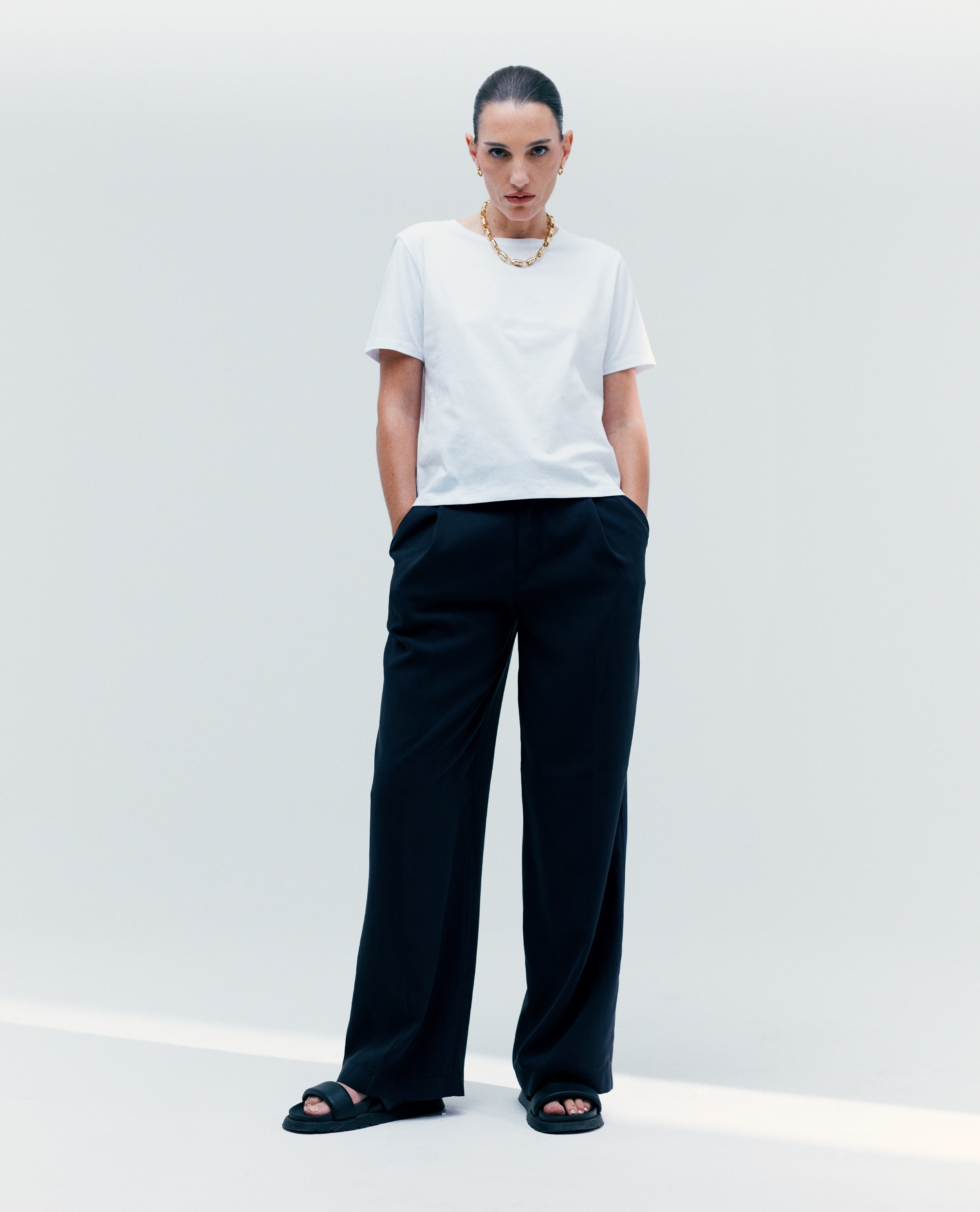 Boxy Tee White