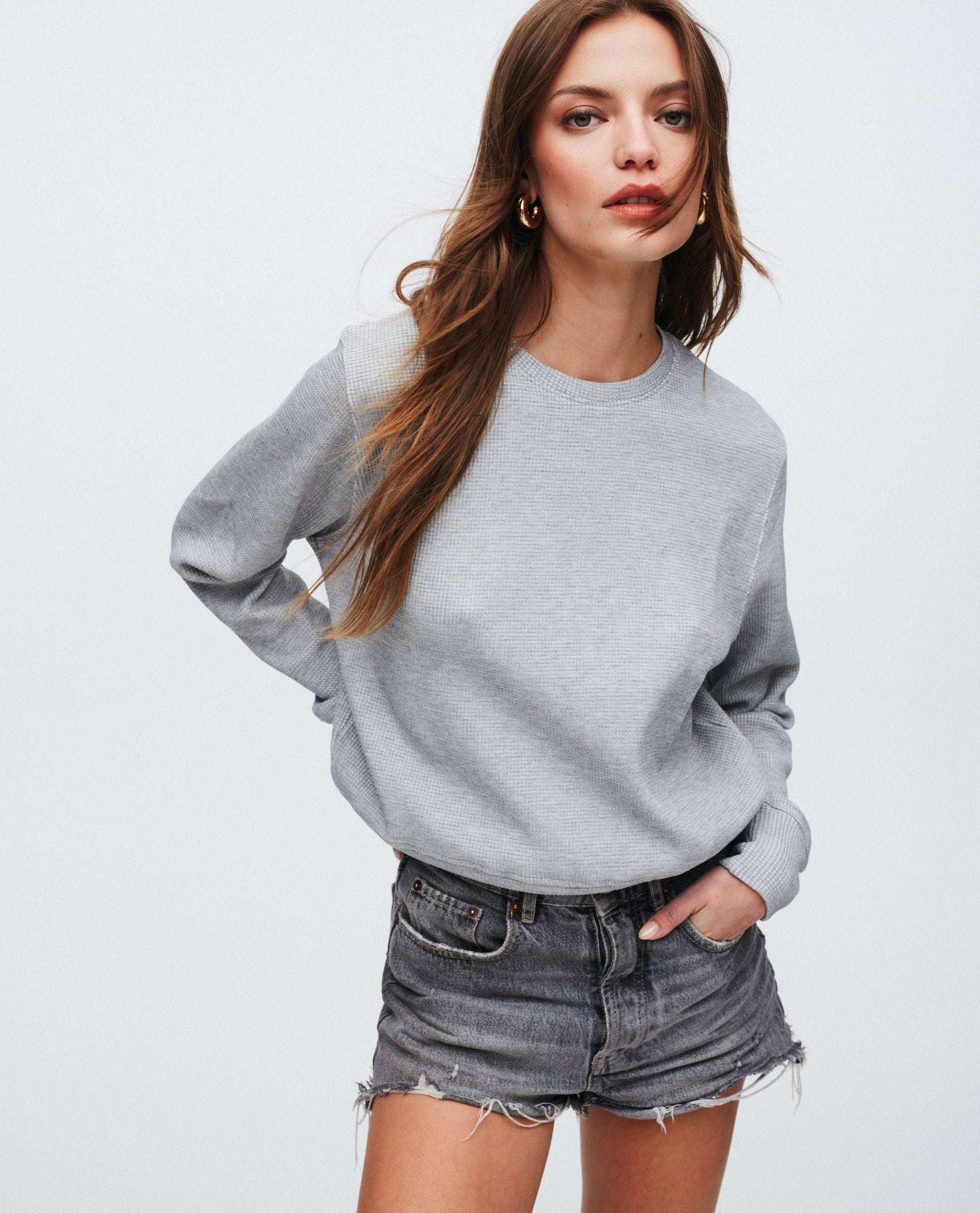 The Samantha Sweatshirt Grey